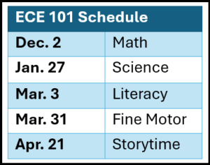 schedule as of 101526